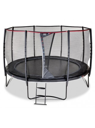 Батут EXIT PeakPro 427 см чорний 